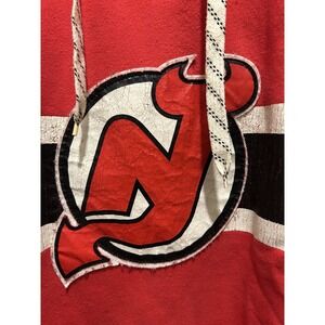 New Jersey Devils Reebok  NHL Hockey Home Jersey Women's Vintage M Face Off  **